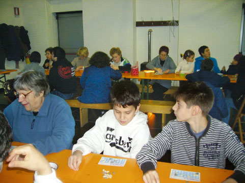 Nonna Giovanna Costa e i “nipoti” Dario Olcese di Sussisa e Andrea Capellino di San Bartolomeo