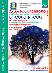 locandina di foglio in foglia