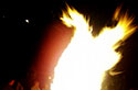 il falò - foto Daniele Reverberi