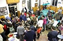 L’arrivo