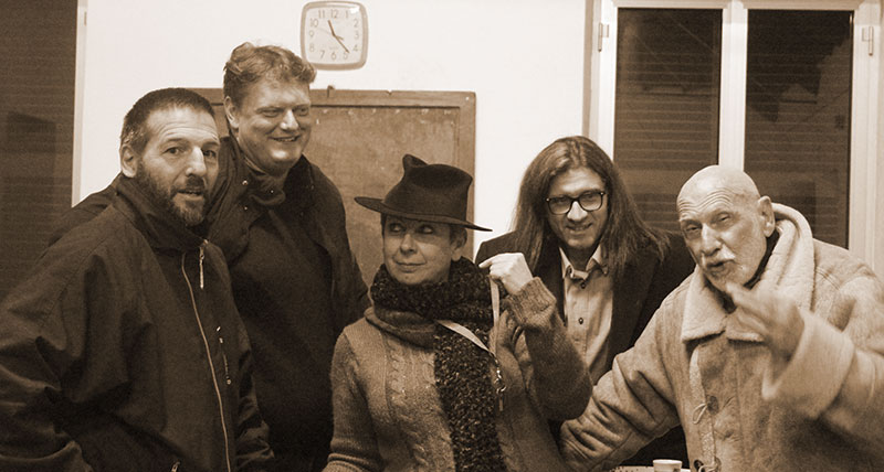 il gruppo degli attori