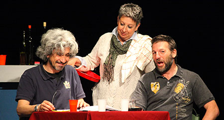 il gruppo degli attori