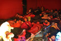 la notte sotto la tenda