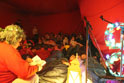 la notte sotto la tenda