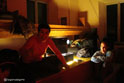 la notte sotto la tenda