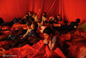la notte sotto la tenda
