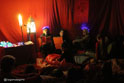 la notte sotto la tenda