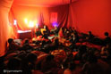 la notte sotto la tenda