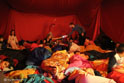 la notte sotto la tenda