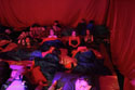 la notte sotto la tenda