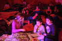 la notte sotto la tenda