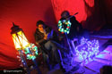 la notte sotto la tenda