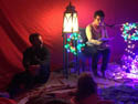 la notte sotto la tenda
