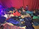 la notte sotto la tenda