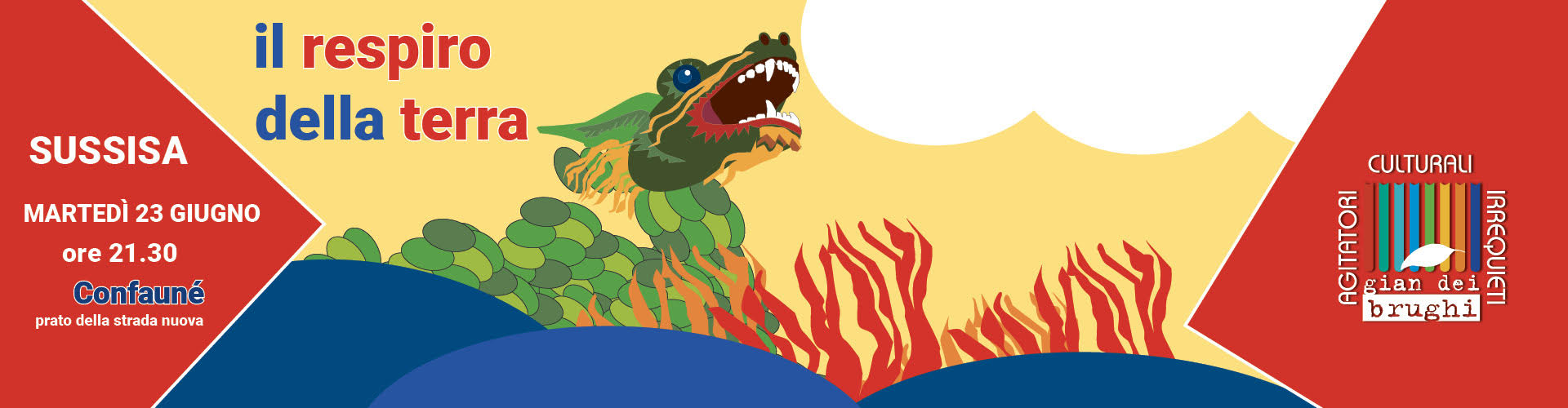 Il respiro della terra - Banner