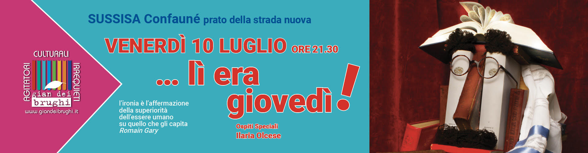 Lì era giovedì 2026 - Banner