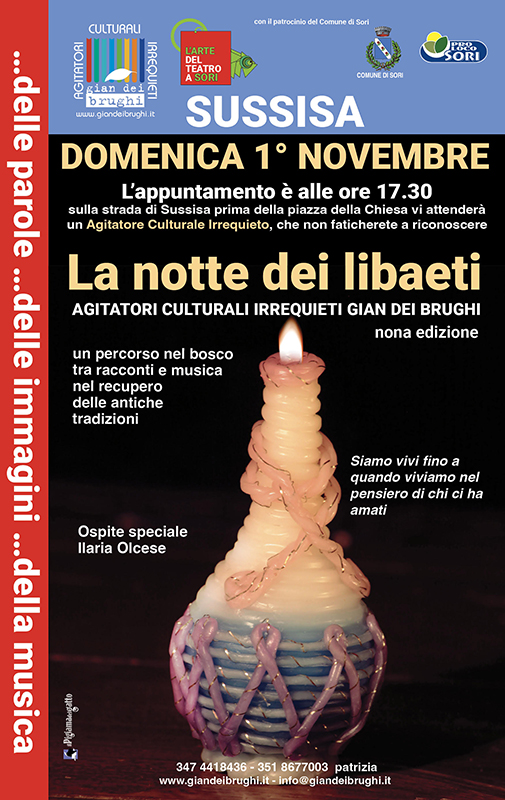 La notte dei libaeti 2026 - Locandina